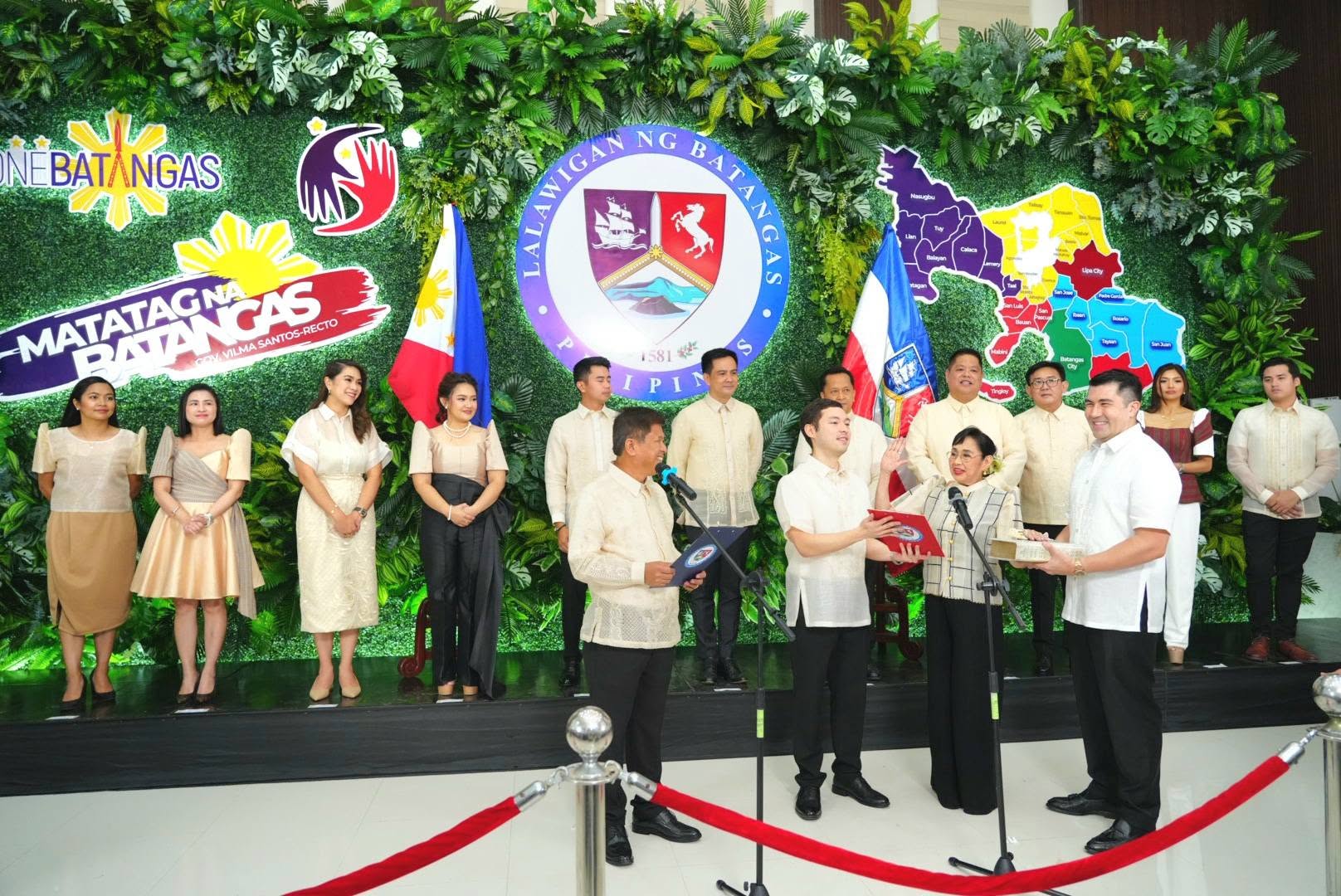 Oath-Taking Ceremony of Governor VILMA SANTOS RECTO